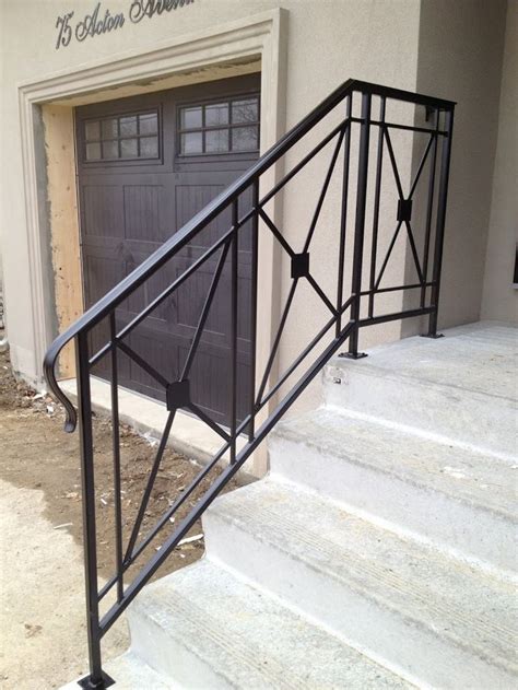 Iron Stair Railings Outdoor Wrought Iron Stair Railing Artistic