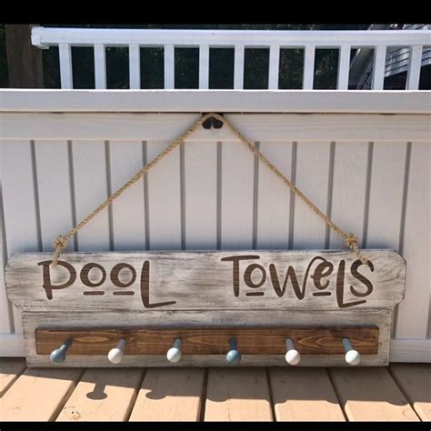Pin On Backyard And Pool Decorations Signs Personalized