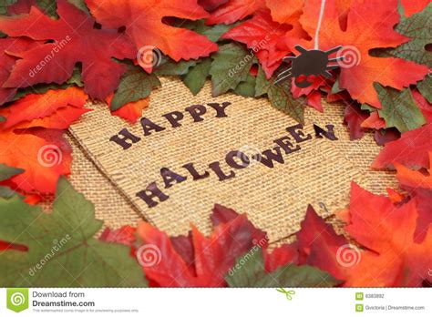 Happy Halloween Stock Photo Image Of Background Autumn 6383892