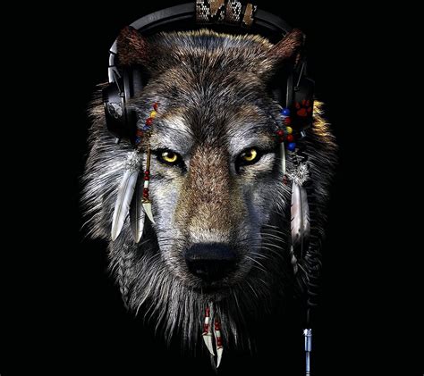 Wallpapers Dark Wolf Hd Wolf Background Images