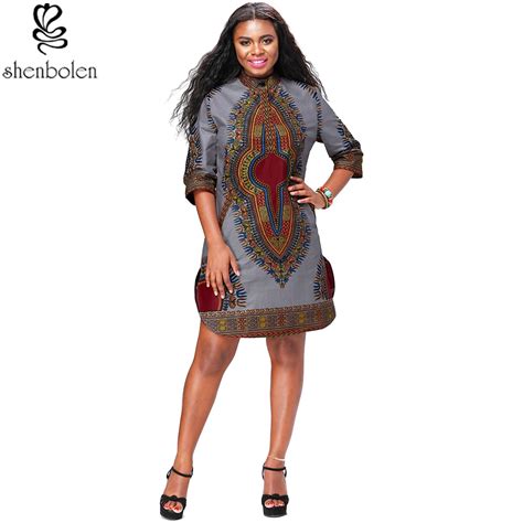 Shenbolen New Fashion African Clothes For Women Dashiki Coat Cotton