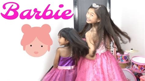 In this video, kaycee and rachel will show you the fun things they do on a rainy day. BARBIE and the POPSTAR MAKEOVER - YouTube