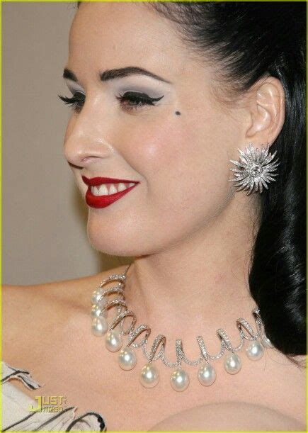 dita von teese wearing dior at the chopard trophy award at carlton hotel during the 2008