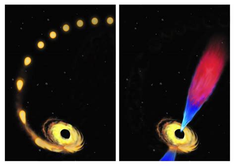 Monster Black Hole Eats Star Returns Leftovers Space