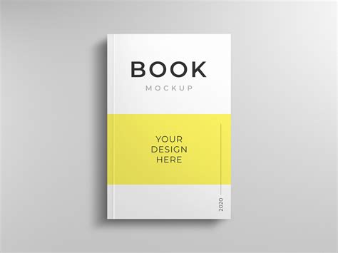 Book Cover Mockup Template By Graphic Arena On Dribbble