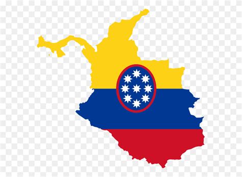 Bandera De Colombia Colombia Mapa Y Bandera Símbolo Diagrama Persona