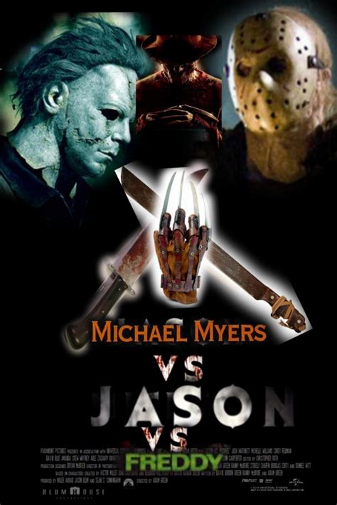 Michael Myers Vs Jason Vs Freddy By 91w On Deviantart