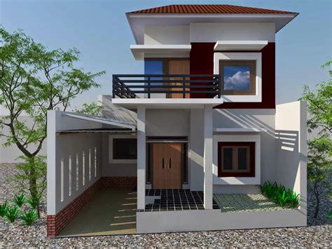 Download Desain Rumah Minimalis Modern 2 Lantai Terbaru Png