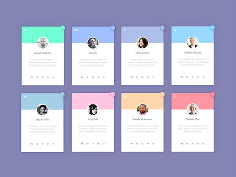 Profile Cards Web Design Testimonials Design Website Inspiration