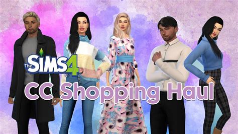 The Sims 4 Cc Shopping Haul Lets Go Shopping Lots To Try On March