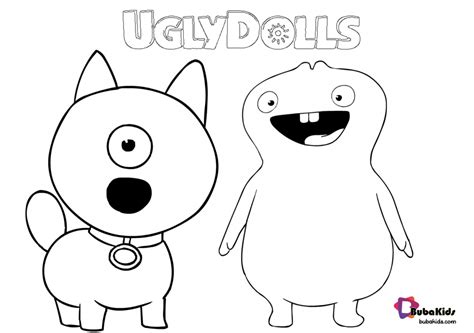 Ugly Dolls Coloring Pages Coloring Pages