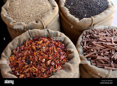 Spices Fort Cochin Kerala India Stock Photo Alamy