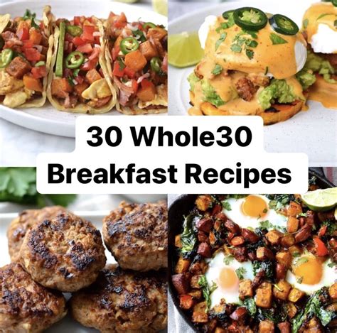 Top 30 Whole30 Breakfasts Whole 30 Breakfast Whole 30 Smoothies