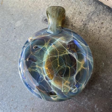 Lbap Nebula Borosilicate Glass 1 5 Inches Diameter Art