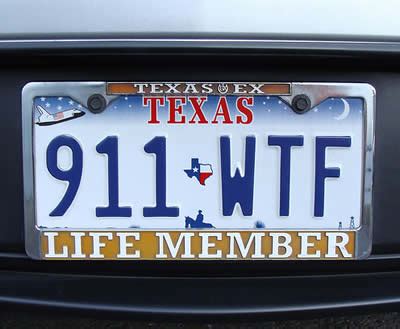Quote from united states of america. Funny/Bizarre License Plates (85 Pics)