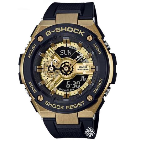 นาฬิกา Casio G-Shock G-STEEL GST-400G series รุ่น GST-400G-1A9 (สีดำทอง)/GST-410-1A สีเงิน ของ ...