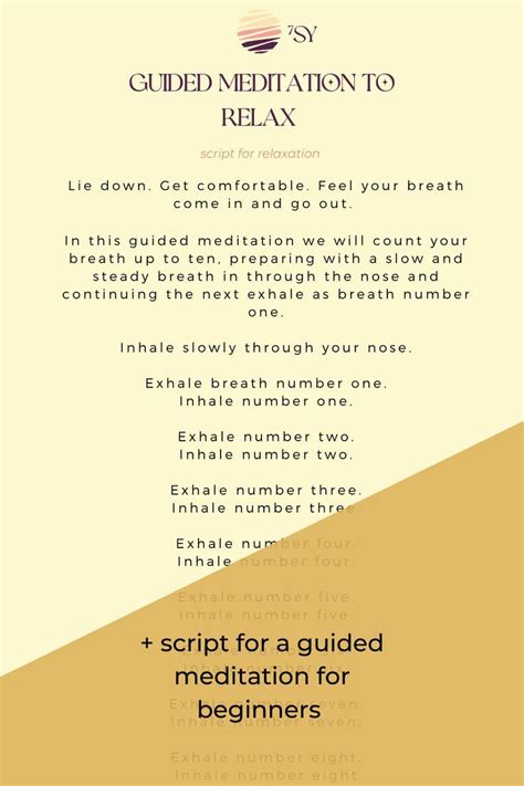 Guided Meditation Script For Savasana Meditation Scripts Guided