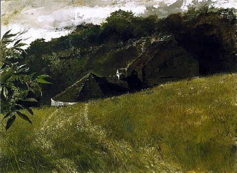 Roof At Archies Andrew Wyeth 1986 Andrew Wyeth Andrew Wyeth
