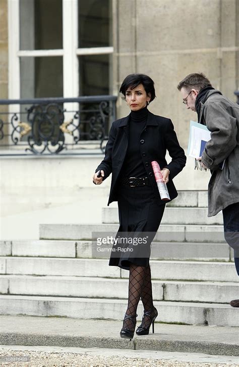 L'âme damnée de nicolas sarkozy, la pourfendeuse en cheffe, jamais avare d'une saillie acerbe ? Rachida Dati in Paris, France on January 17th, 2008 ...