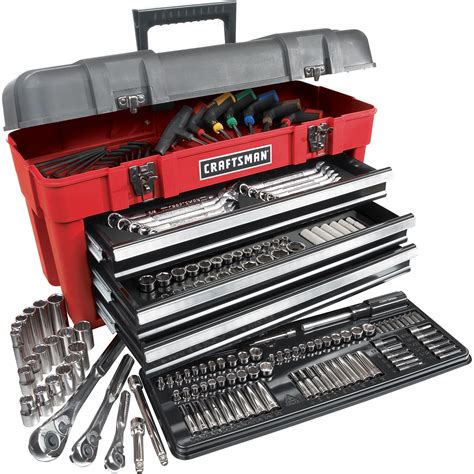 Craftsman 189-piece Mechanic's Tool Set with Tool Box | Shop Your Way ...