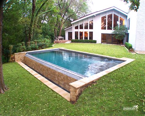 It's true that the cost of building one is nothing to sneeze at, but the as a rule of thumb, you can expect to pay about $50 per sq. Our Pools: Classic / Formal Pools Gallery | Infinity pool ...