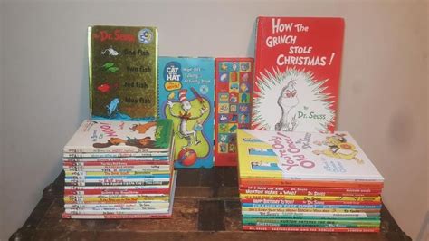 Lot Of 35 Dr Seuss And Friends Bright Early Beginner Learning Books