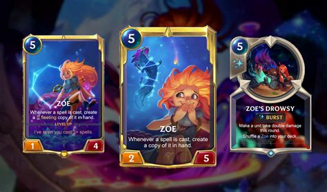 Respecting the game since 2013. Fan Card My take on Zoe : LegendsOfRuneterra