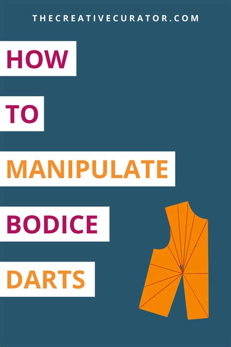 Dart Manipulation Types Of Darts Dart Manipulation Beginner Sewing