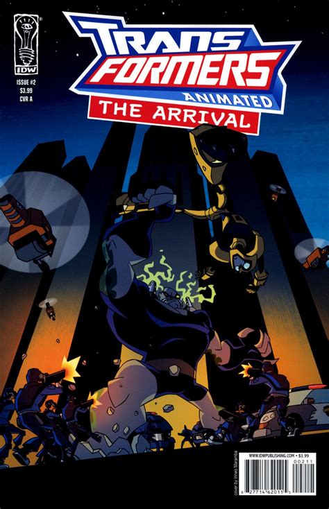 Transformers Animated The Arrival 002 Both Covers Comic Manga