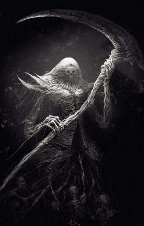 Grim Reaper Image By The Man Dark Souls Art
