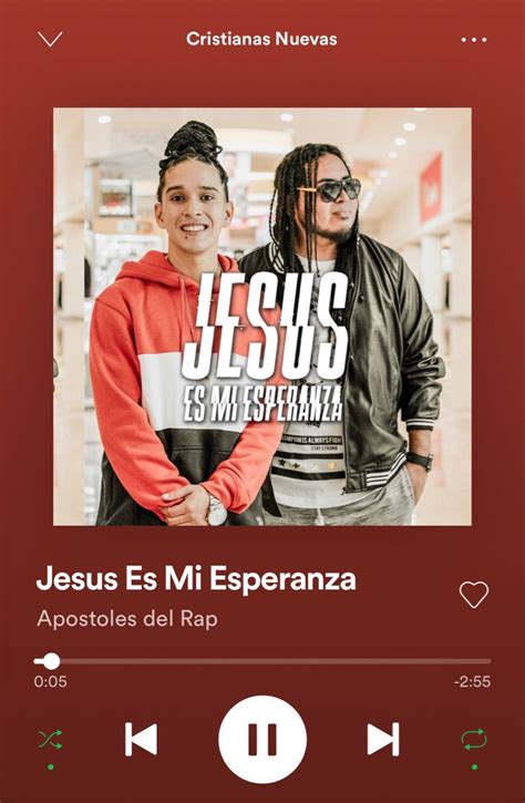 Jesús Es Mi Esperanza Rap Raperos Musica Cristiana