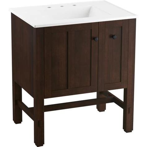 Looking companies by tag kohler bathroom accessories in uae? KOHLER Tresham 31-in Woodland Brown Single Sink Bathroom ...
