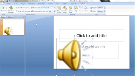 Adding a video to your presentation can help emphasize certain. How to Insert Sound Clip in PowerPoint Slide - YouTube