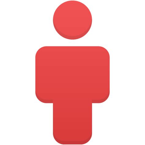 Person Icon Red 401034 Free Icons Library