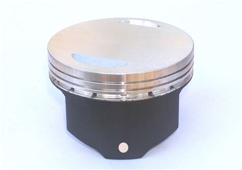 Graphite Piston Skirt Coating For Two Pistons More Durable Than Molly
