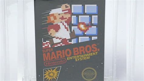 Sealed Copy Of Super Mario Bros Sells For Over In Auction