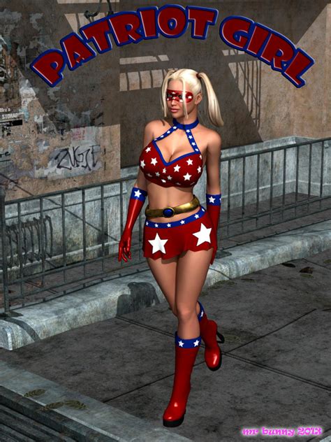 Patriot Girl By Mrbunnyart On Deviantart