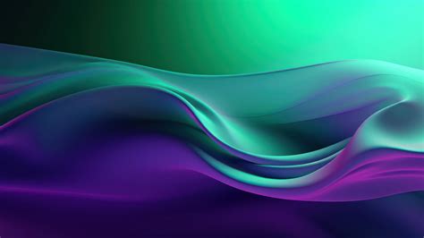 Free Download Green Purple Abstract Layers Ai Generated 4k Wallpaper