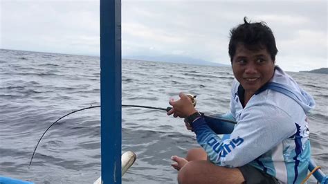 My First Amberjack In Tingloy Batangas Youtube