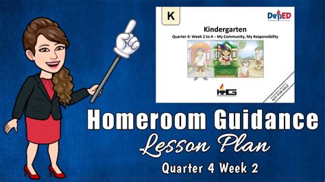 Homeroom Guidance Lesson Plan Quarter 4 Week 2 Youtube