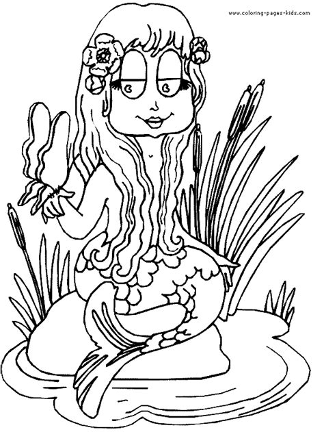 Top More Than 70 Anime Mermaid Coloring Pages Best In Duhocakina