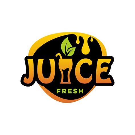 Premium Vector Orange Juice Logo Template Juice Drink Vector Design