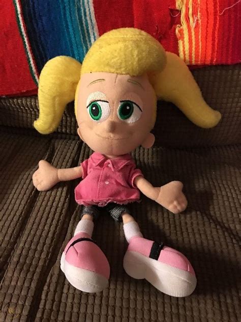 Cindy Vortex Plush Doll 8 From Jimmy Neutron Nickelodeon Universal