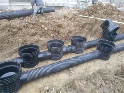 12 Inch Hdpe Double Wall Corrugated Perforated Drainage Plastic Culvert
