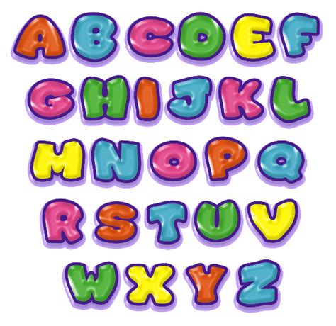 Yep, print out big bubble letters to trace arts and crafts with a bubble letters alphabet. Capital Bubble Letters - ClipArt Best