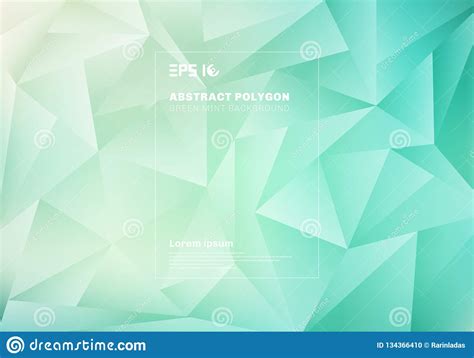 Polygon Abstract Mosaic Vector Background Triangular Low Poly Style