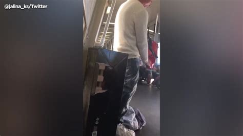 Terrifying Video Man Arrested After Wielding 2 Chainsaws On Train