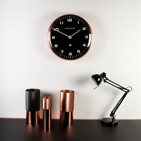 Copper Wall Clock Large Kitchen Newgate Clocks Chrysler 407rac