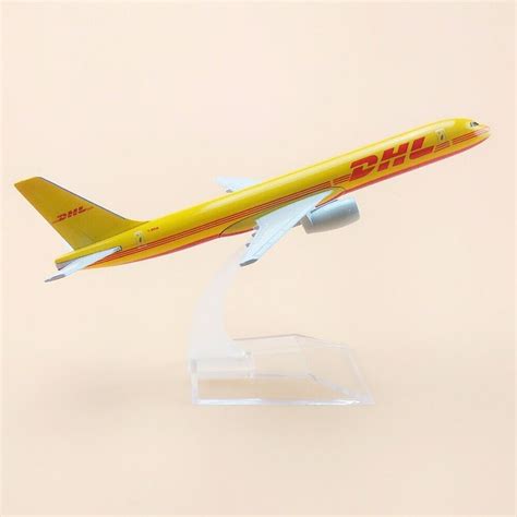 16cm Air Dhl Boeing 757 B757 Airlines Aircraft Model Airplane Model