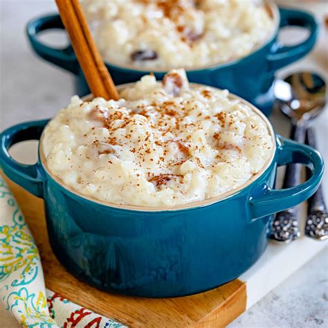 Easy Rice Pudding Recipe 6 Ingredients Glorious Treats